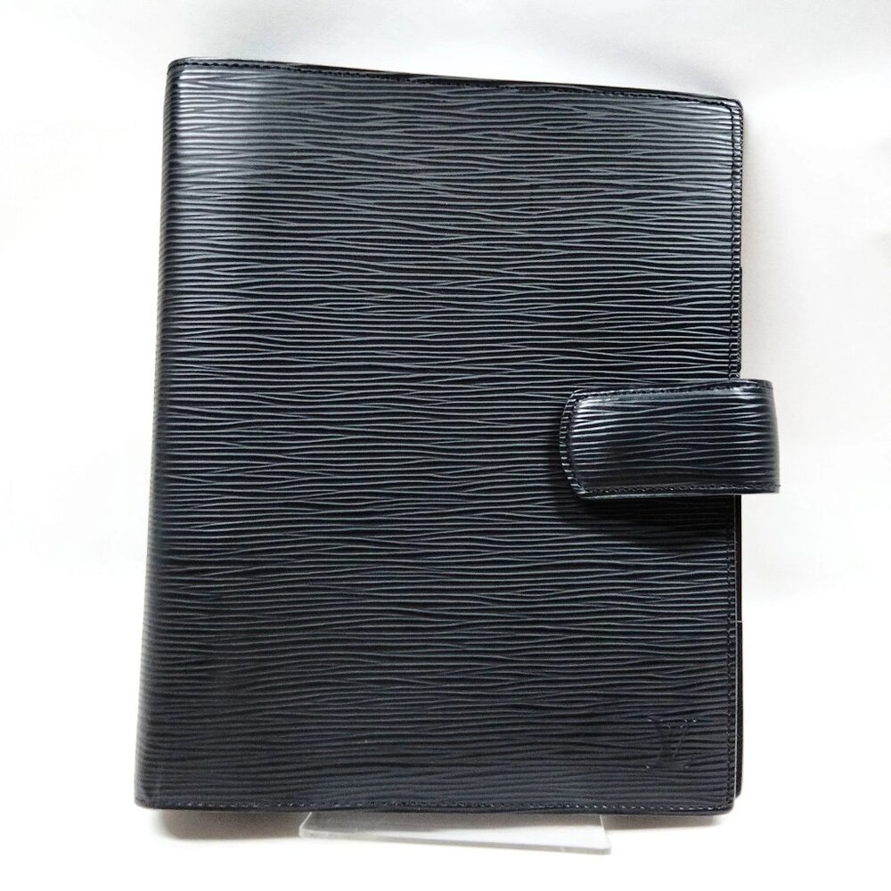 Louis Vuitton LV Diary Cover Black Epi 500-071625
